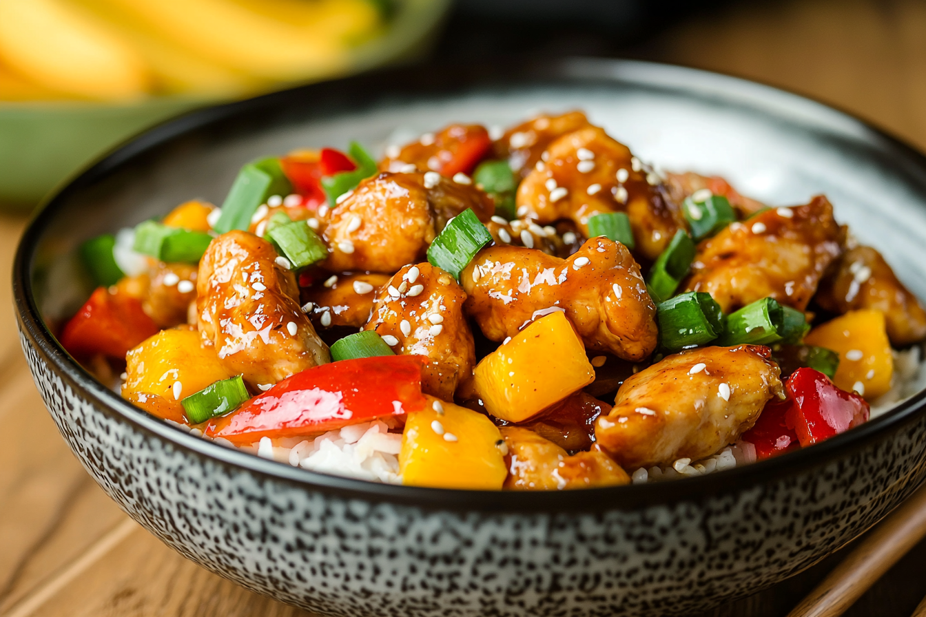 booster20.24 Irresistible Chinese Style Mango Chicken Stir Fry 81b6023a f062 459d 95cc 612f57b6cf23